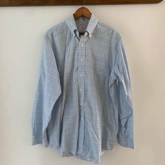 Brooks Brothers | Dress Shirt Non-Iron 15 1/2 34 - Picture 6 of 15
